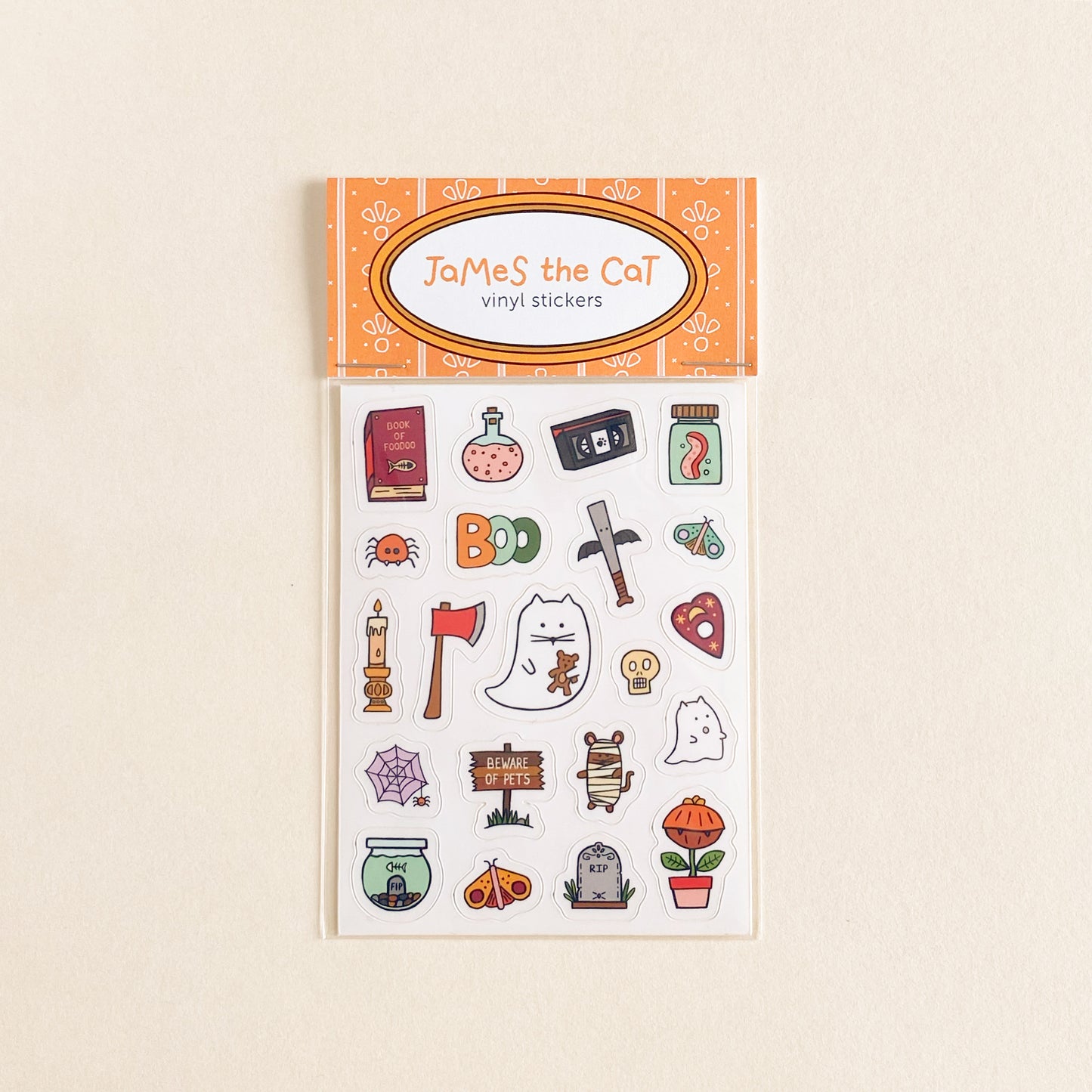 GHOSTIE CAT - STICKERS