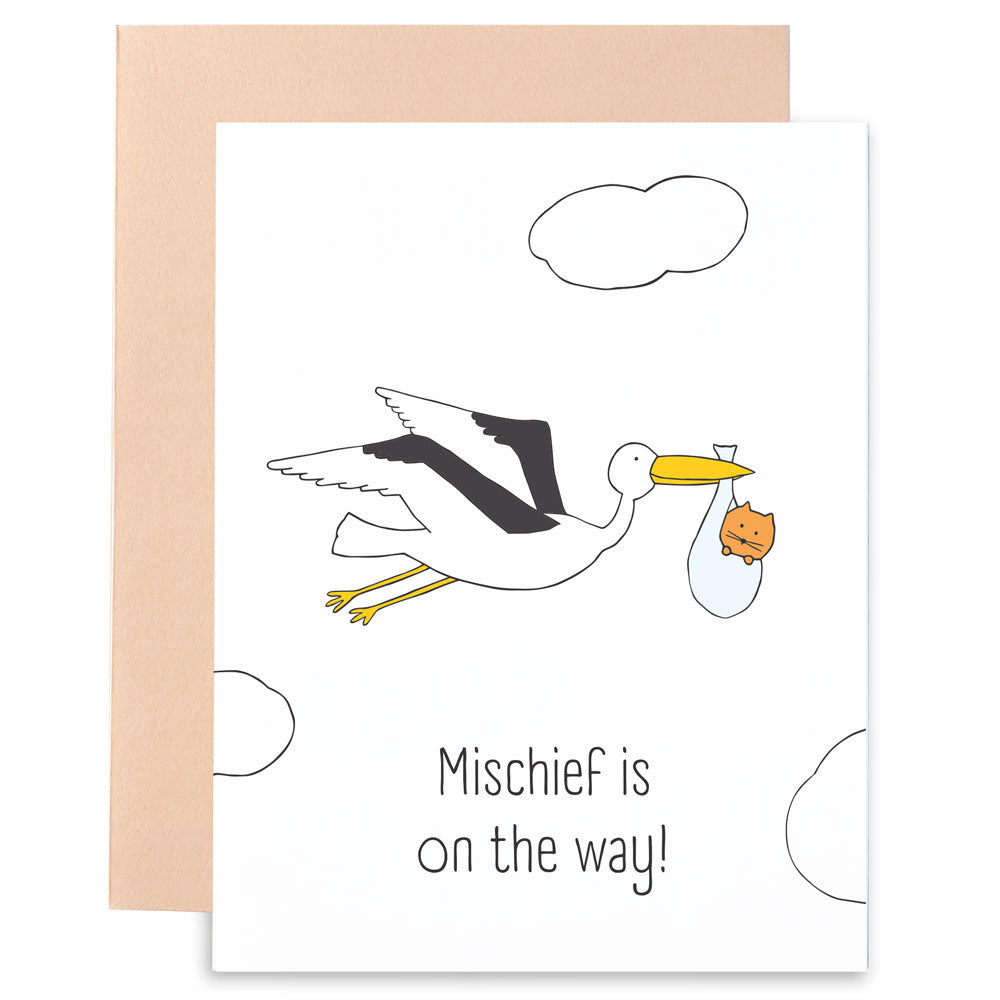 BUNDLE OF MISCHIEF - GREETING CARD