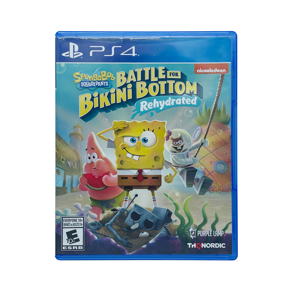 SPONGEBOB SQUAREPANTS BATTLE FOR BIKINI BOTTOM REHYDRATED | PP | PS4