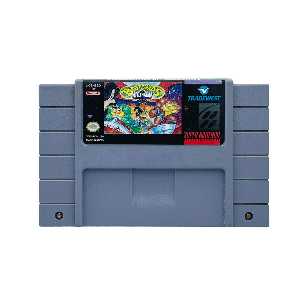 BATTLETOADS BATTLEMANIACS - SNES