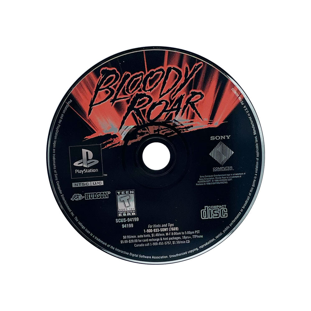 BLOODY ROAR | DISC ONLY | PS1