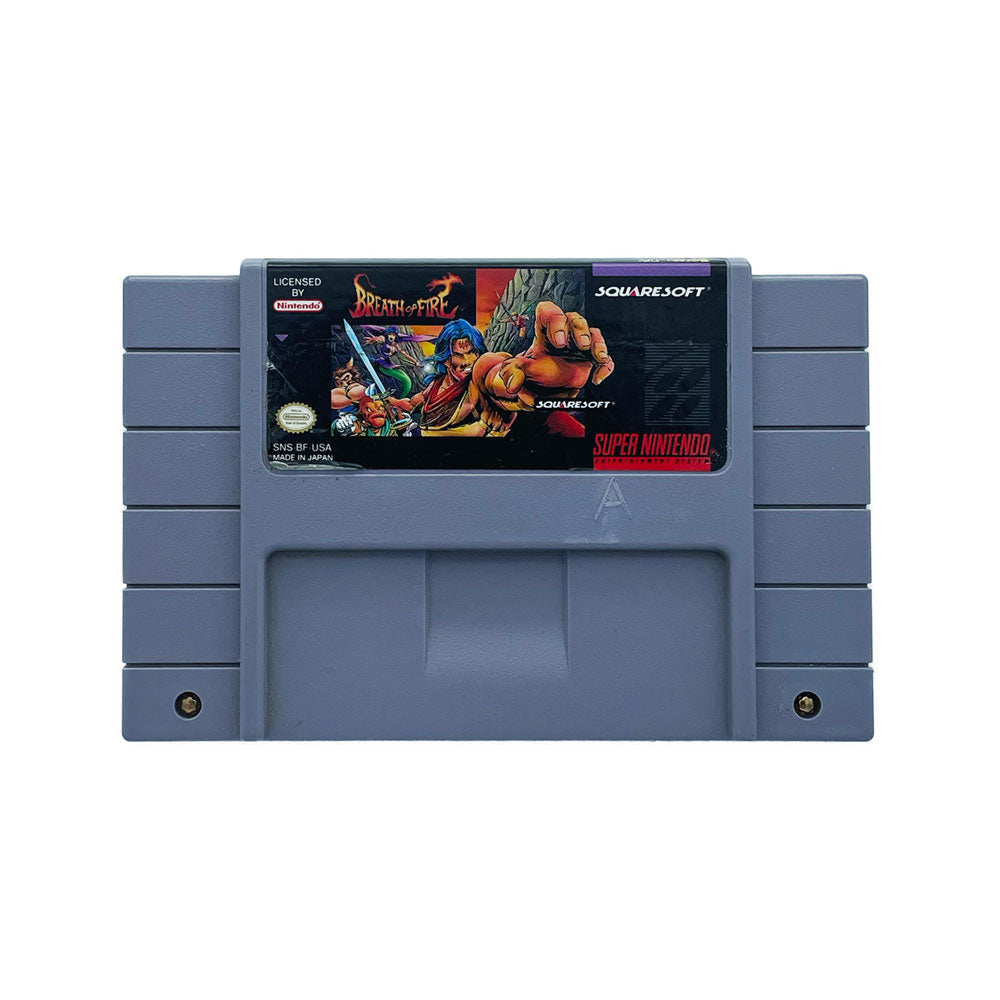 BREATH OF FIRE | LABEL WEAR | SNES