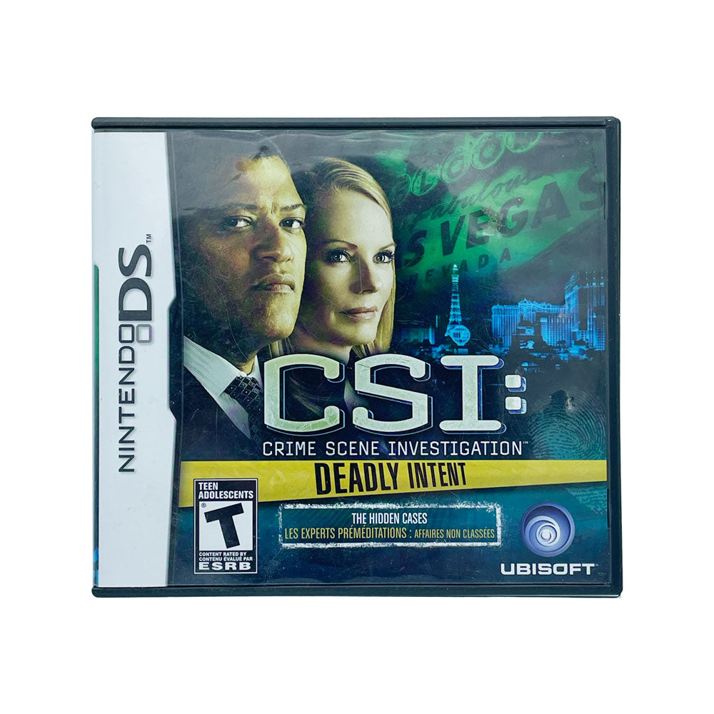 CSI DEADLY INTENT - DS
