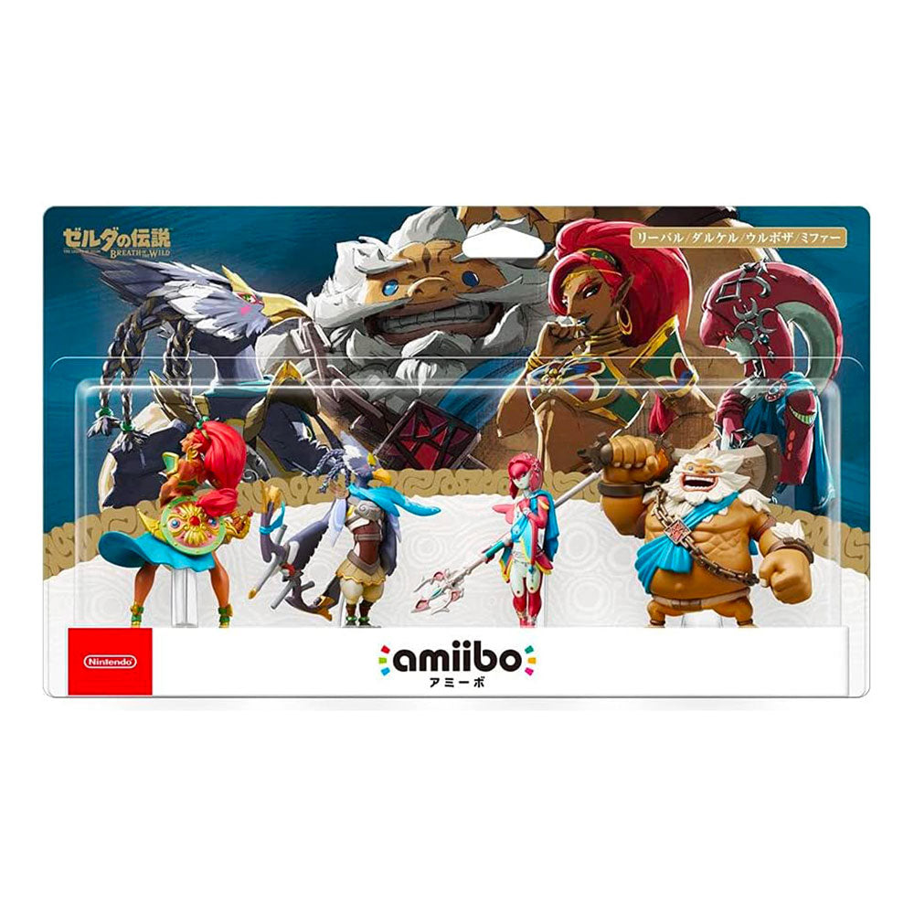 BREATH OF THE WILD 4 CHAMPIONS PACK - AMIIBO
