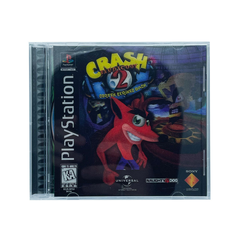 CRASH BANDICOOT 2 CORTEC STRIKES BACK (LEN COVER) | PS1