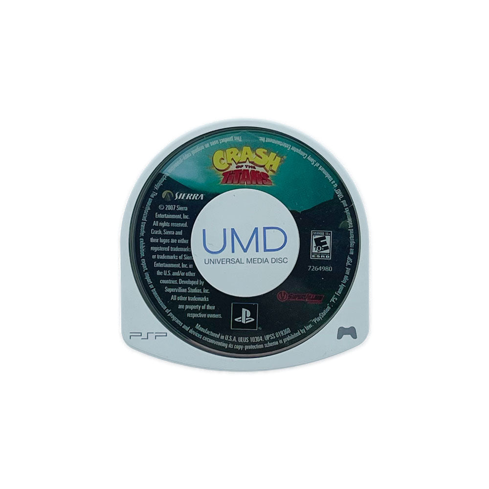 CRASH OF THE TITANS | UMD ONLY | PSP