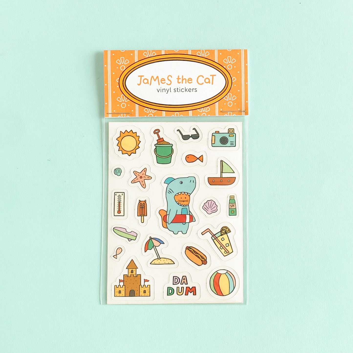 POOL SHARK - STICKERS