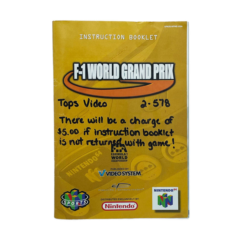 F-1 WORLD GRAND PRIX | BOXED | 64
