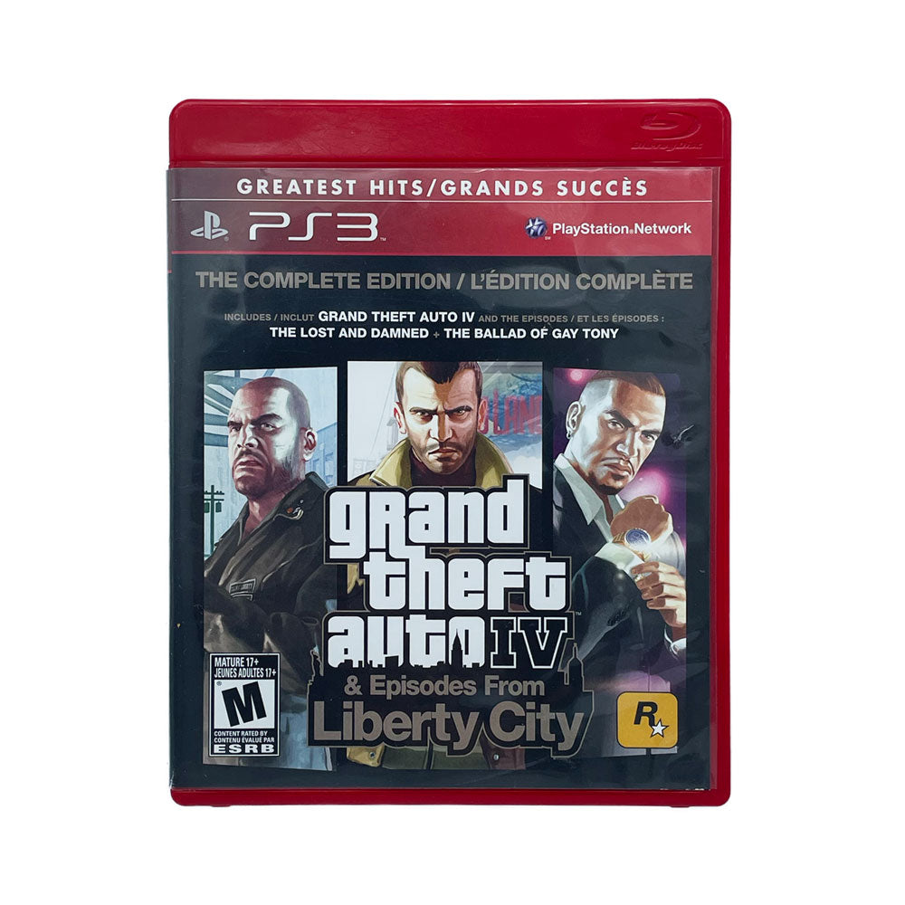 GRAND THEFT AUTO IV & EPISODES FROM LIBERTY CITY (GH) | PS3