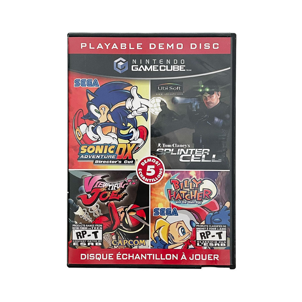 GAMECUBE PLAYABLE DEMO DISC | GC