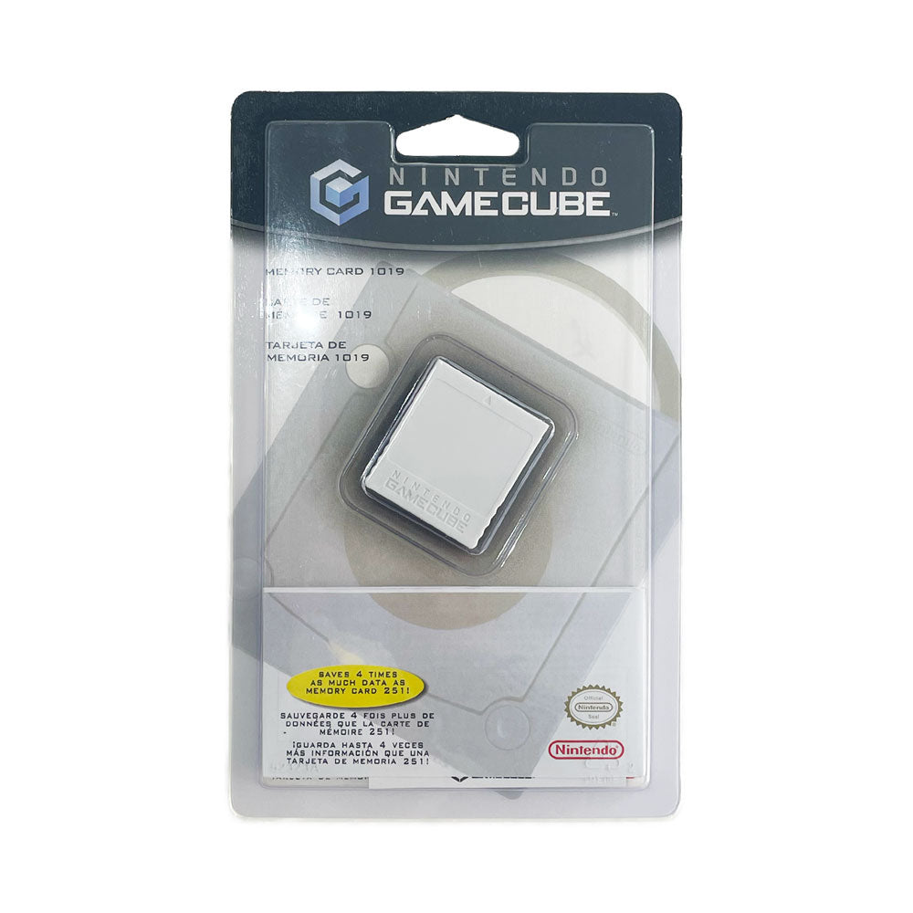 GAMECUBE MEMORY CARD 1019 BLOCKS