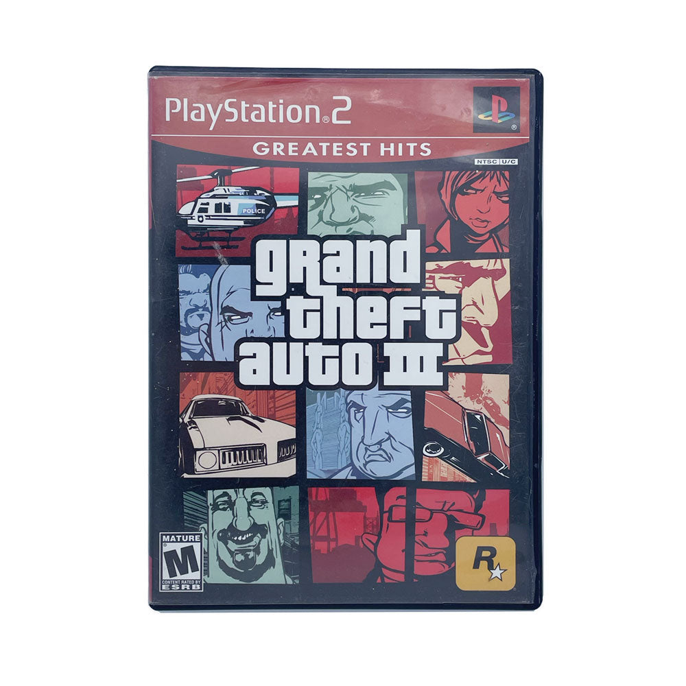 GRAND THEFT AUTO III (GH) | NO MANUAL | PS2