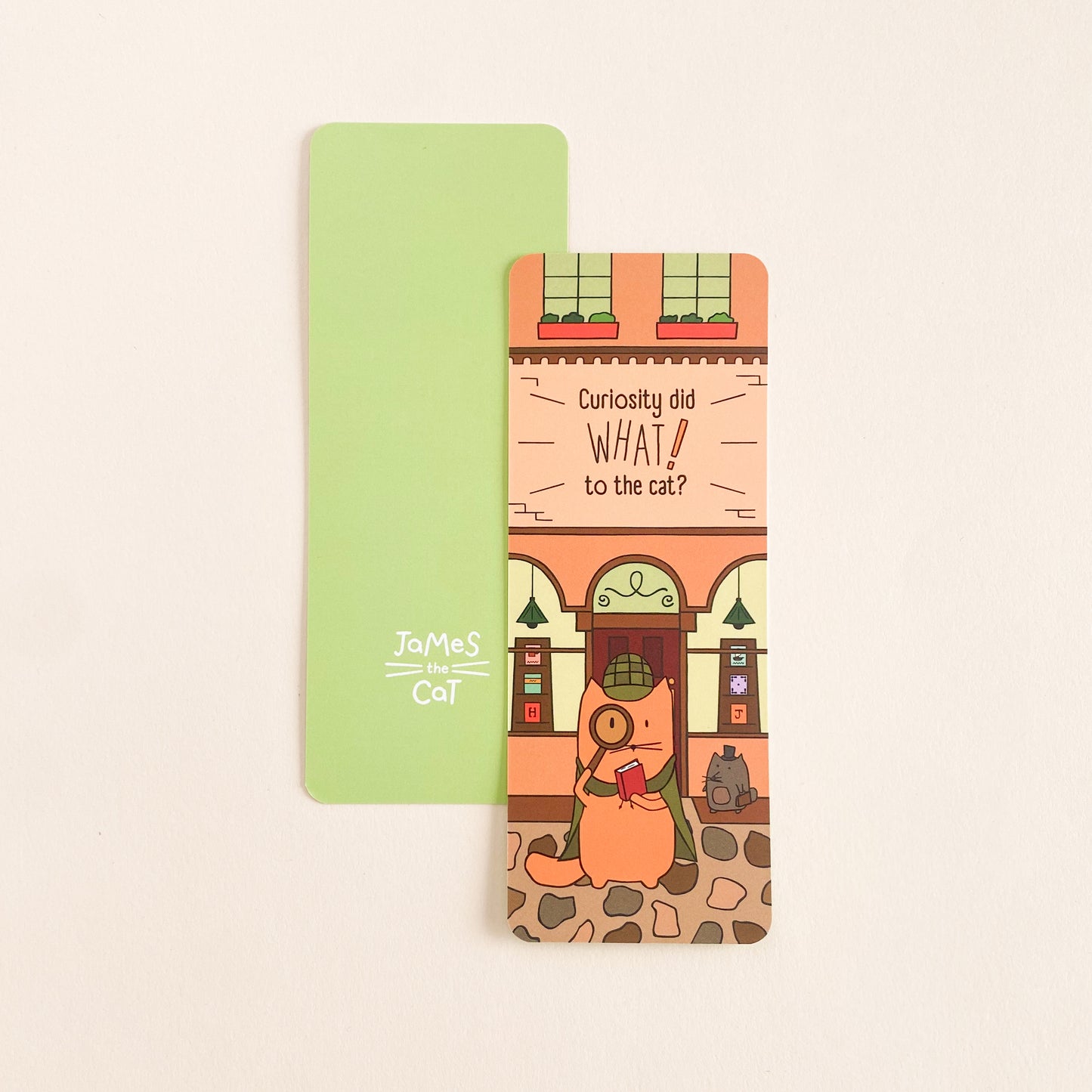 CURIOUS CAT - BOOKMARK