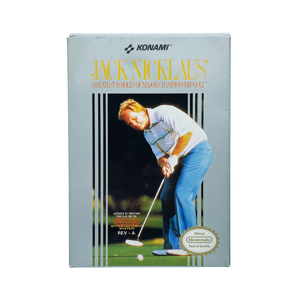 JACK NICKLAUS GOLF - COMPLETE - NES