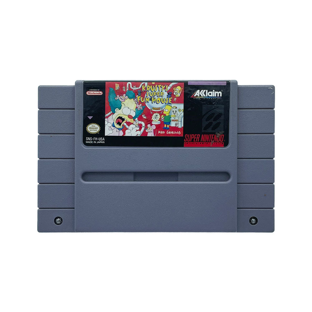 KRUSTY'S SUPER FUNHOUSE | SNES
