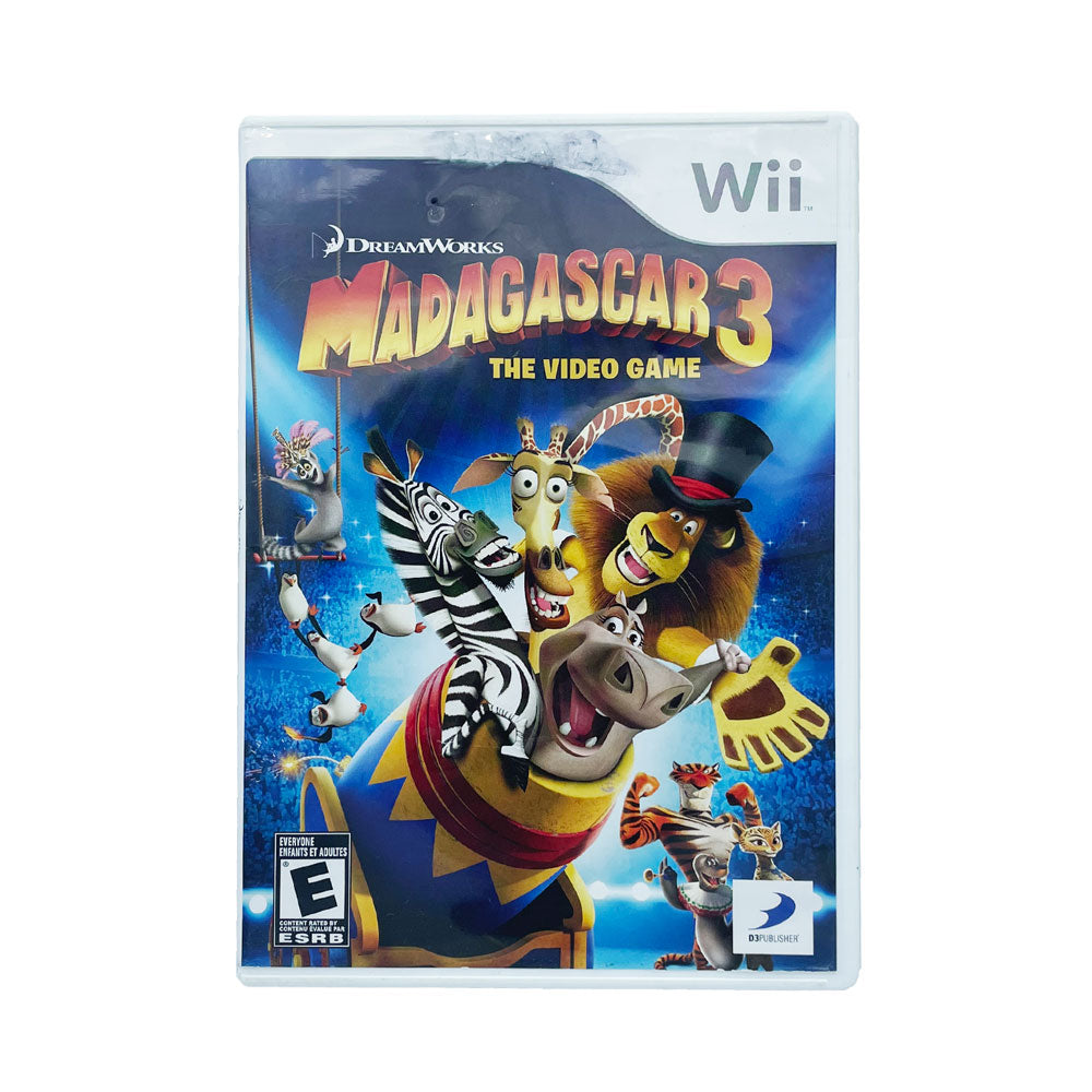 MADAGASCAR 3 THE VIDEO GAME - Wii
