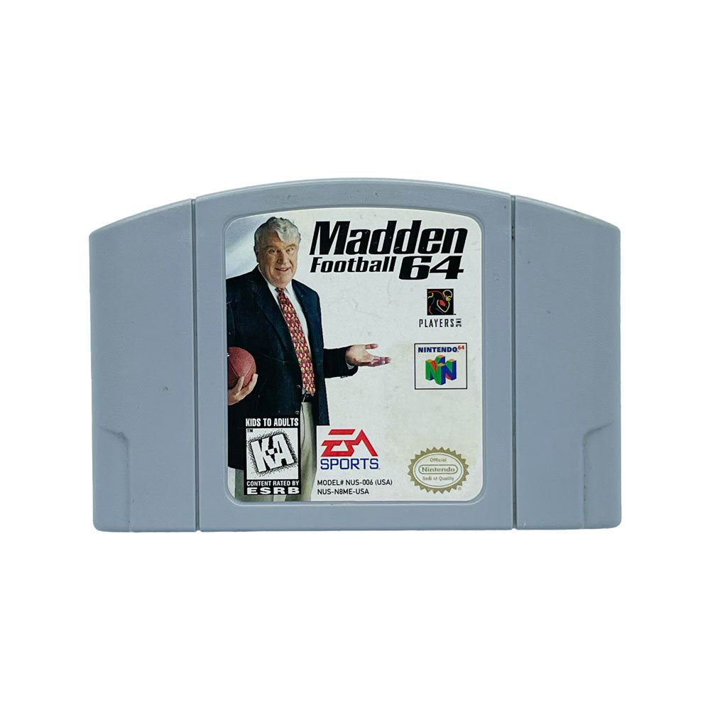 MADDEN FOOTBALL 64 - 64