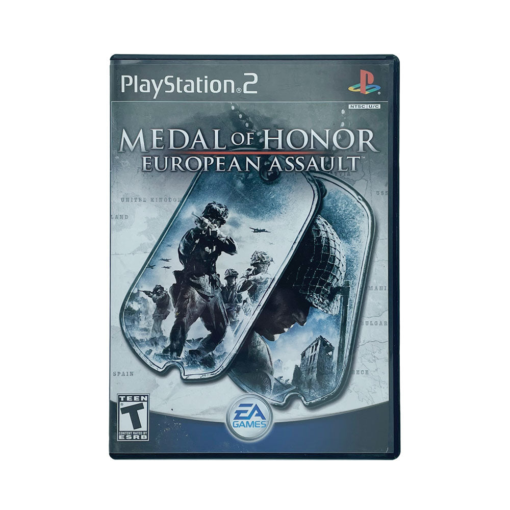 MEDAL OF HONOR EAUROPEAN ASSAULT - PS2