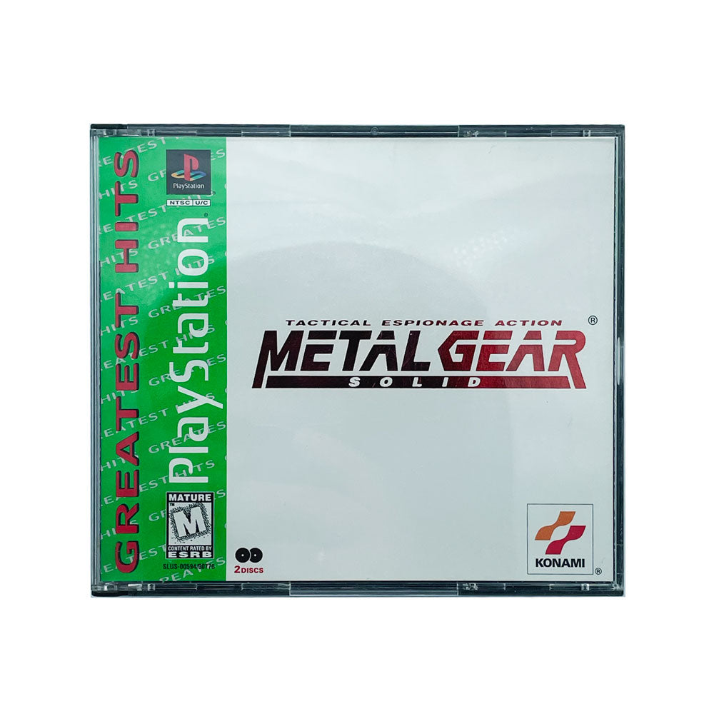 METAL GEAR SOLID (GH) | NO MANUAL | PS1
