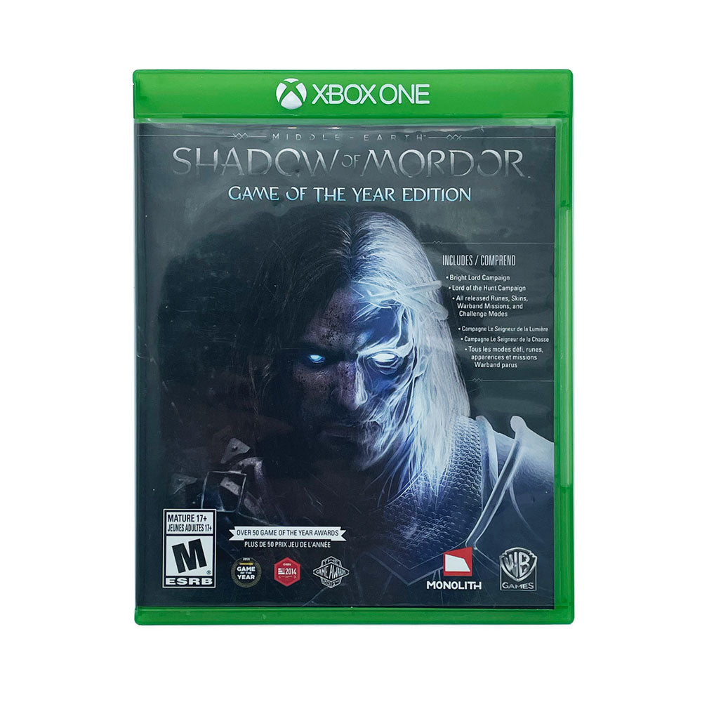 MIDDLE EARTH SHADOW OF MORDOR GOTY | PP | XB