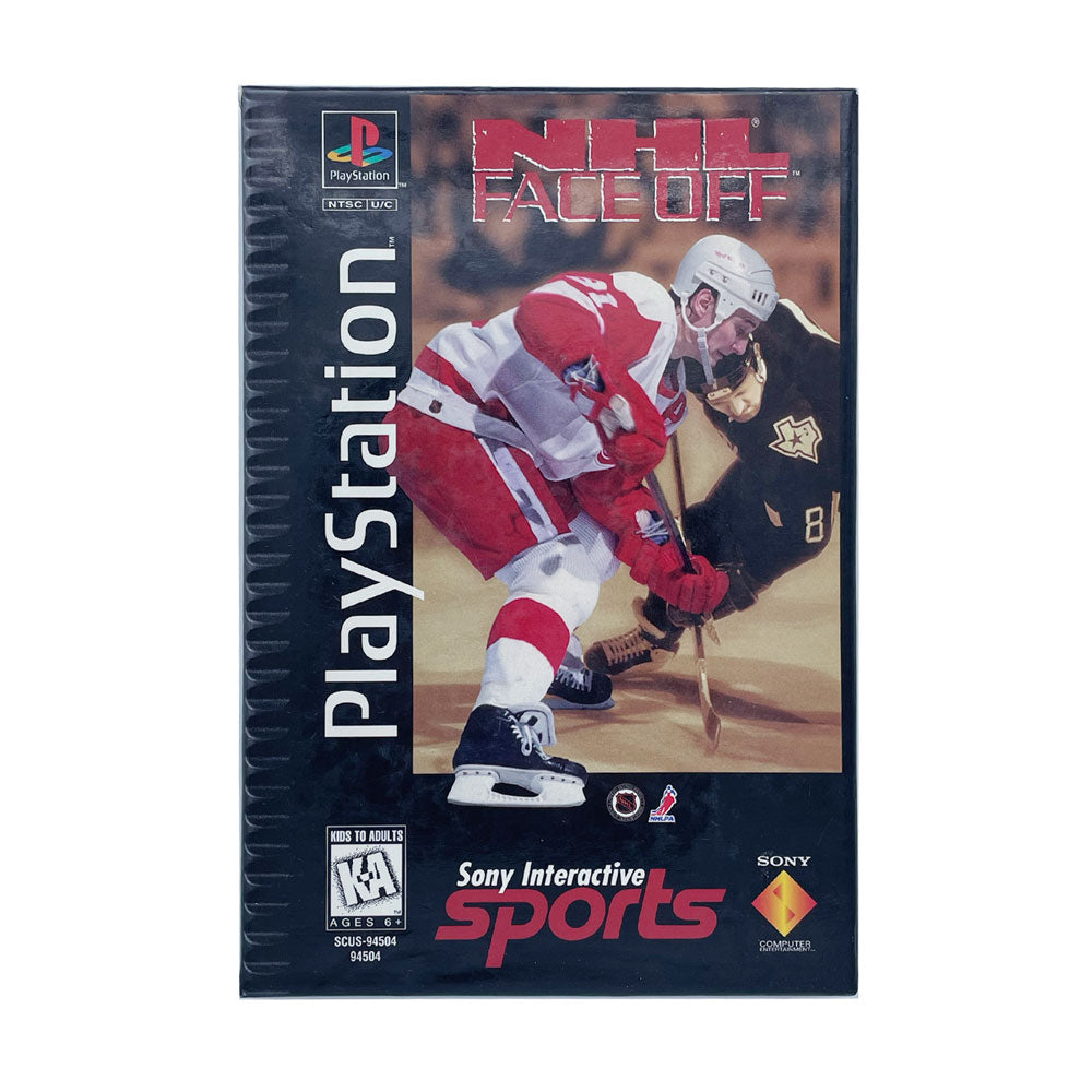 NHL FACE OFF LONG BOX | NO MANUAL | PS1