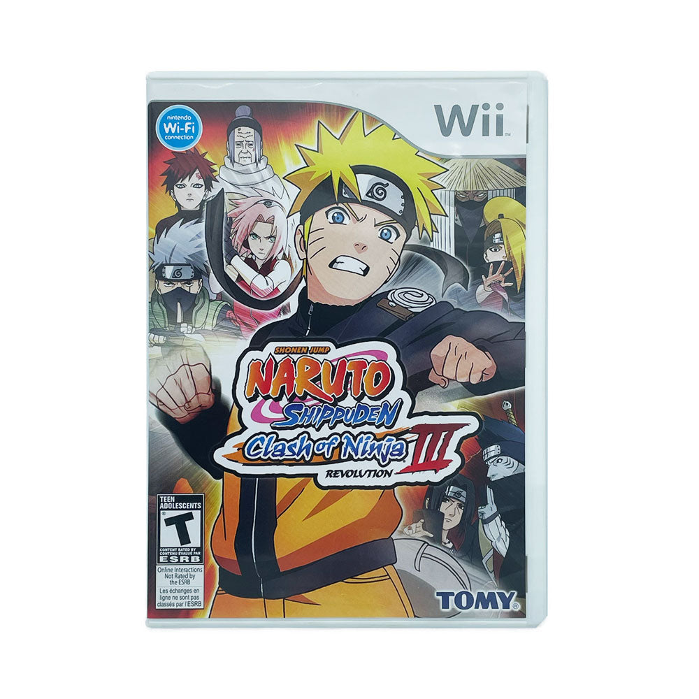 NARUTO CLASH OF NINJA REVOLUTION 3 | Wii