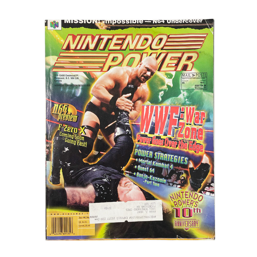 WWF WARZONE | VOL 110 | NINTENDO POWER
