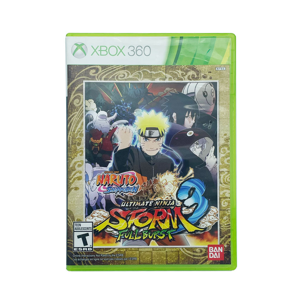 NARUTO SHIPPUDEN ULTIMATE NINJA STORM 3 FULL BURST | NO MANUAL | 360