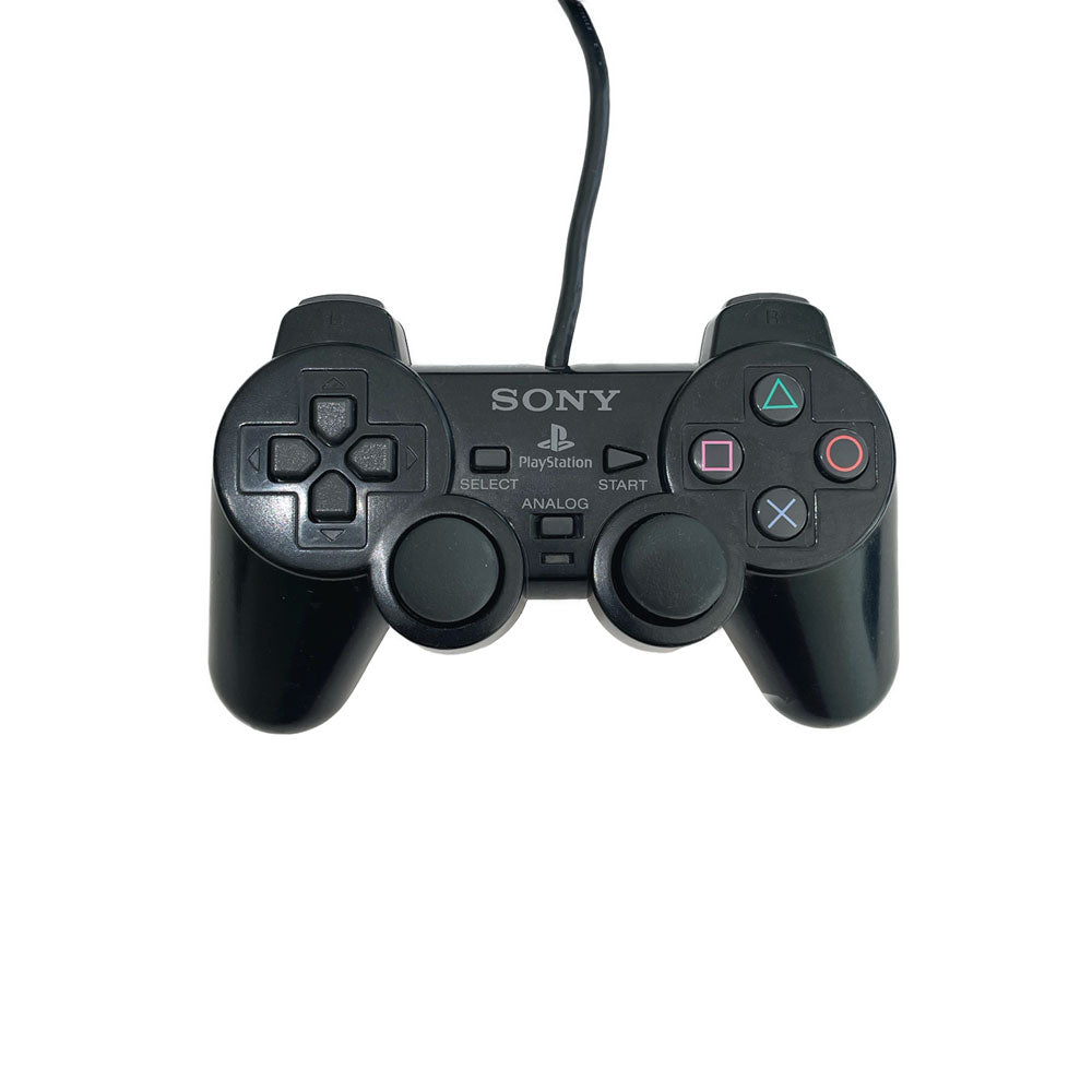 PS2 DUALSHOCK CONTROLLER | BLACK
