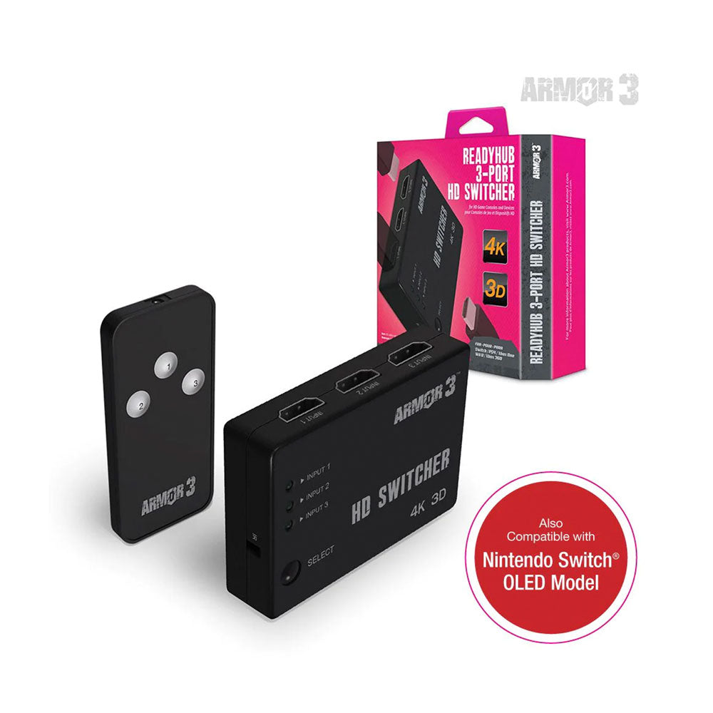 READYHUB 3-PORT HD SWITCHER