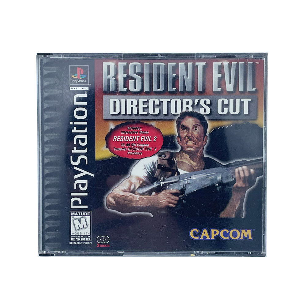 RESIDENT EVIL DIRECTOR'S CUT | 2 DISC | PS1