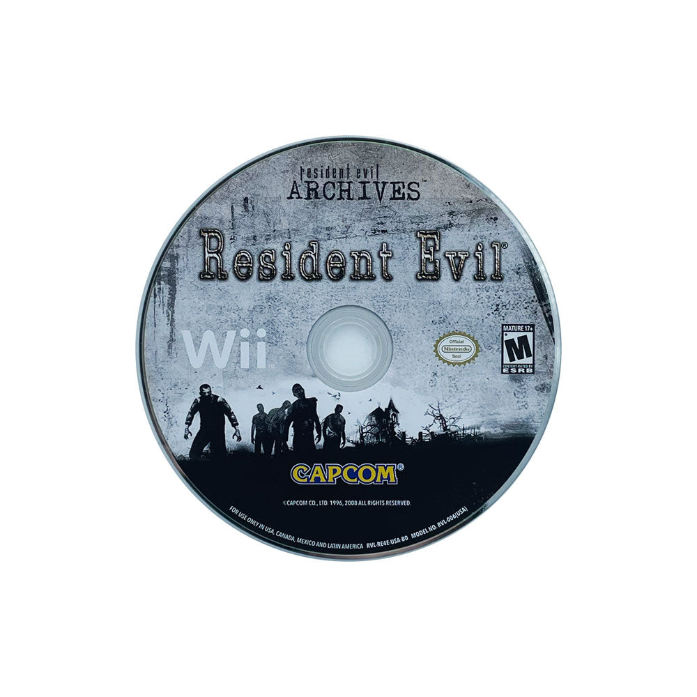 RESIDENT EVIL ARCHIVES RESIDENT EVIL | DISC ONLY | Wii