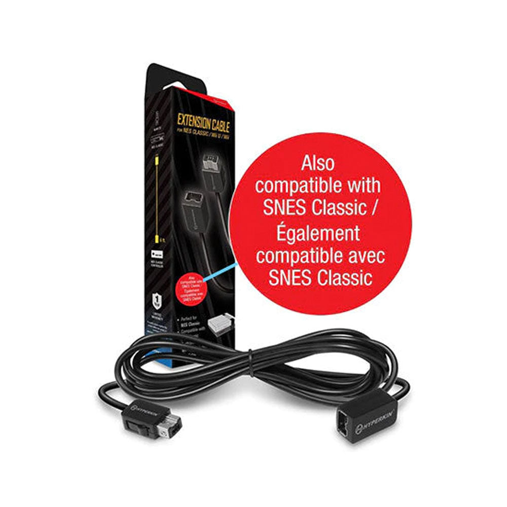 EXTENSION CABLE FOR SNES CLASSIC / NES CLASSIC / WII U / WII