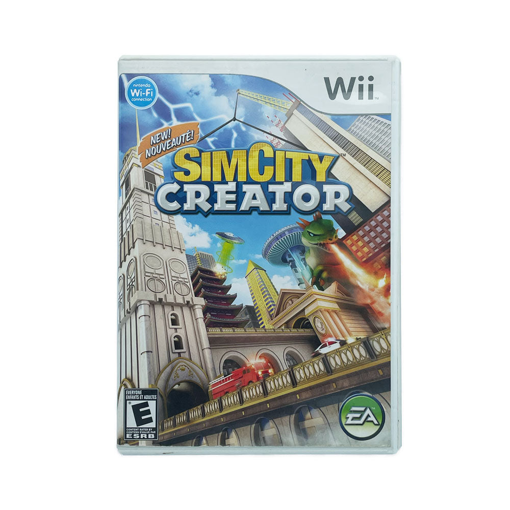 SIM CITY CREATOR | NO MANUAL | Wii