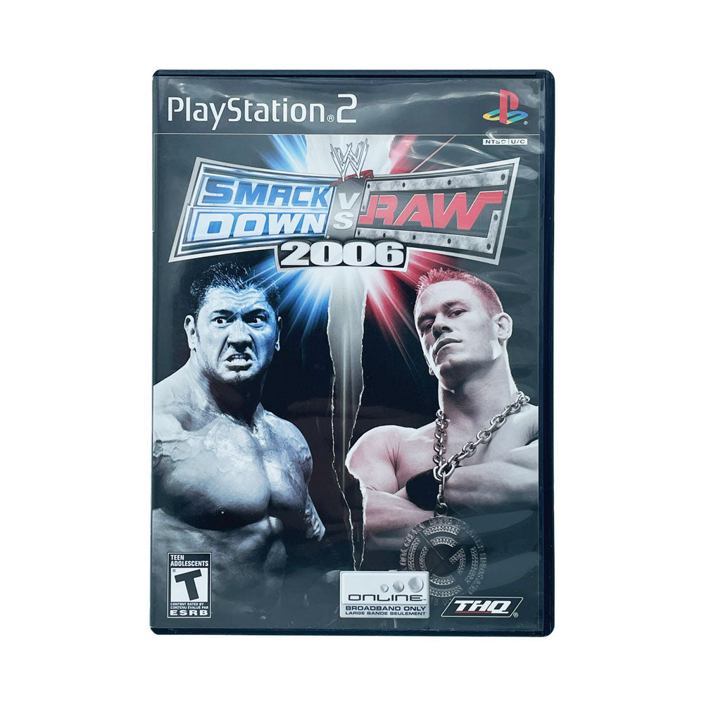 WWE SMACKDOWN VS RAW 2006 | NO SEAL | PS2