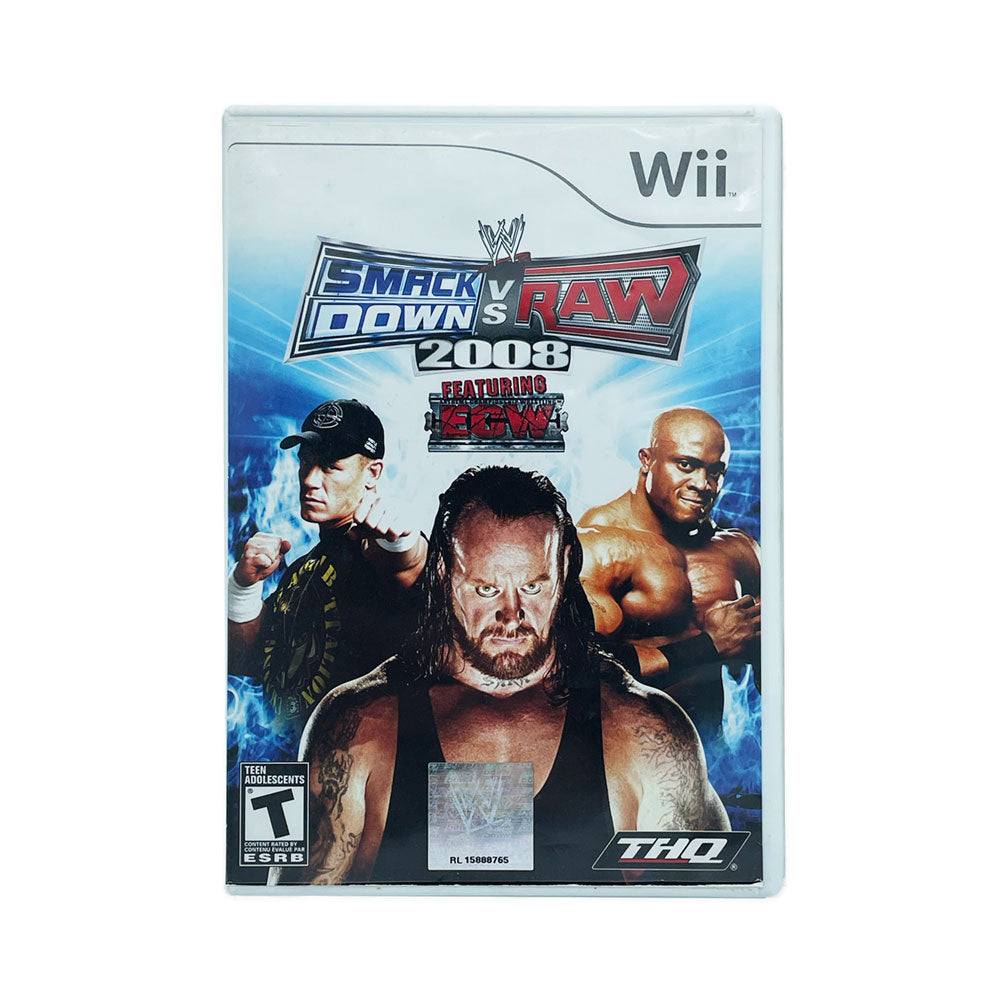 SMACKDOWN VS RAW 2008 | Wii