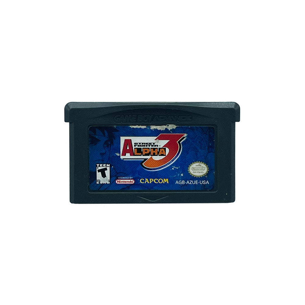 STREET FIGHTER ALPHA 3 | LABEL WEAR | GBA
