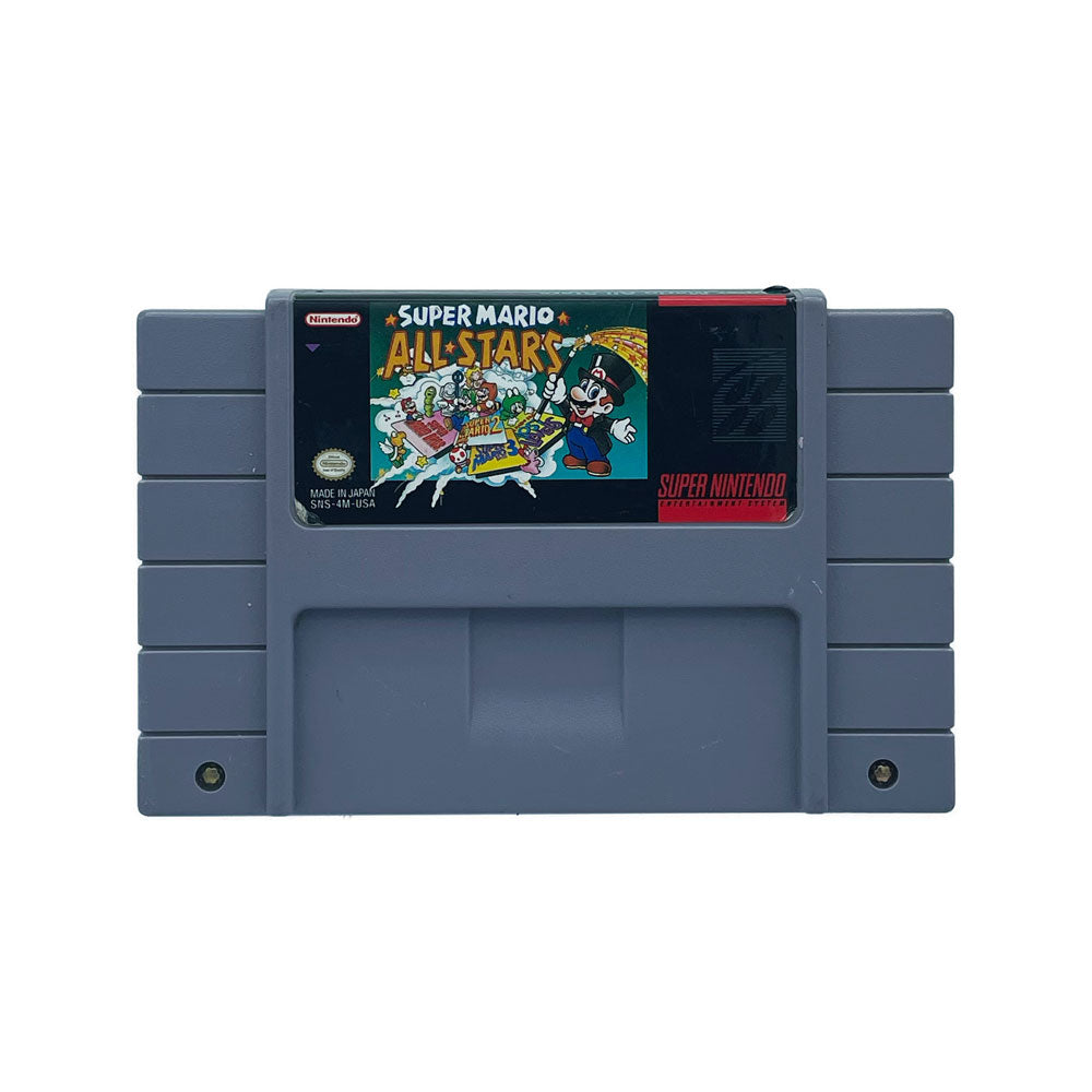 SUPER MARIO ALL-STARS | LABEL WEAR | SNES