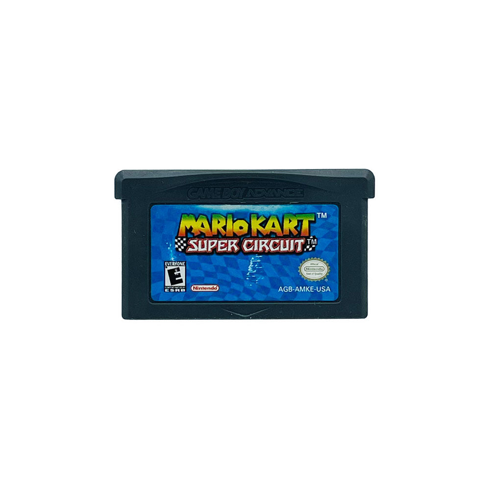 MARIO KART SUPER CIRCUIT | LABEL WEAR | GBA