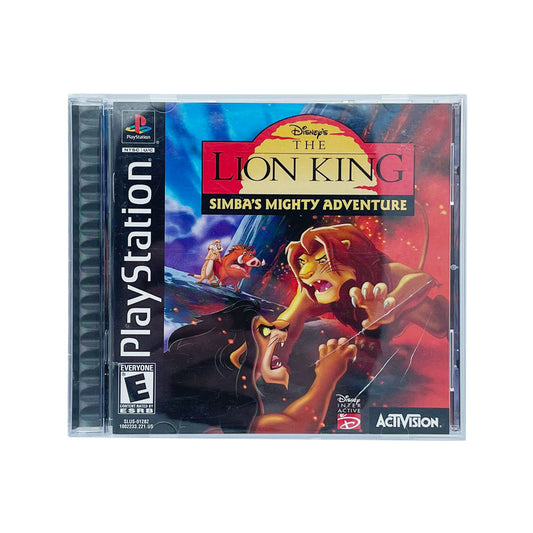 THE LION KING SIMS'S MIGHTY ADVENTURE - PS1