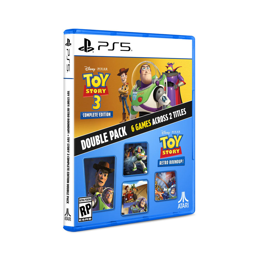 TOY STORY: RETRO ROUNDUP! + TOY STORY 3 COMPLETE EDITION DOUBLE PACK | PS5