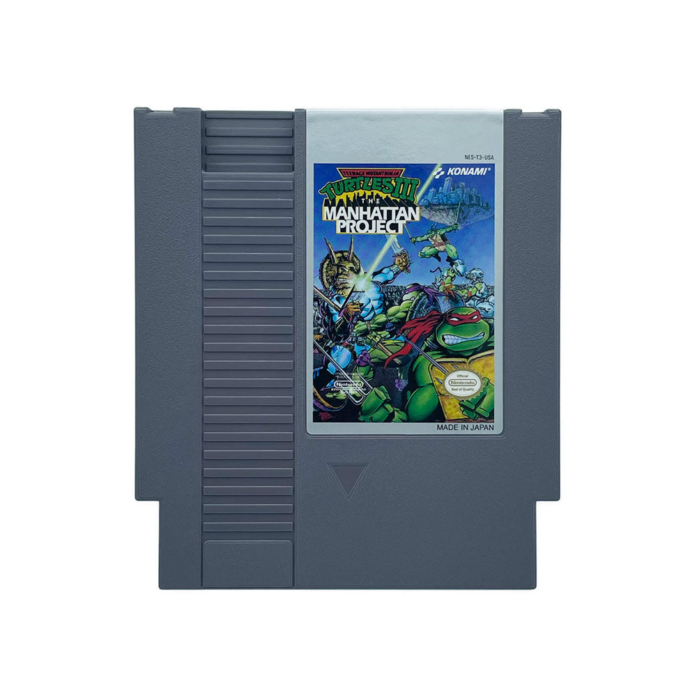 TEENAGE MUTANT NINJA TURTLES THE MANHATTAN PROJECT | NES