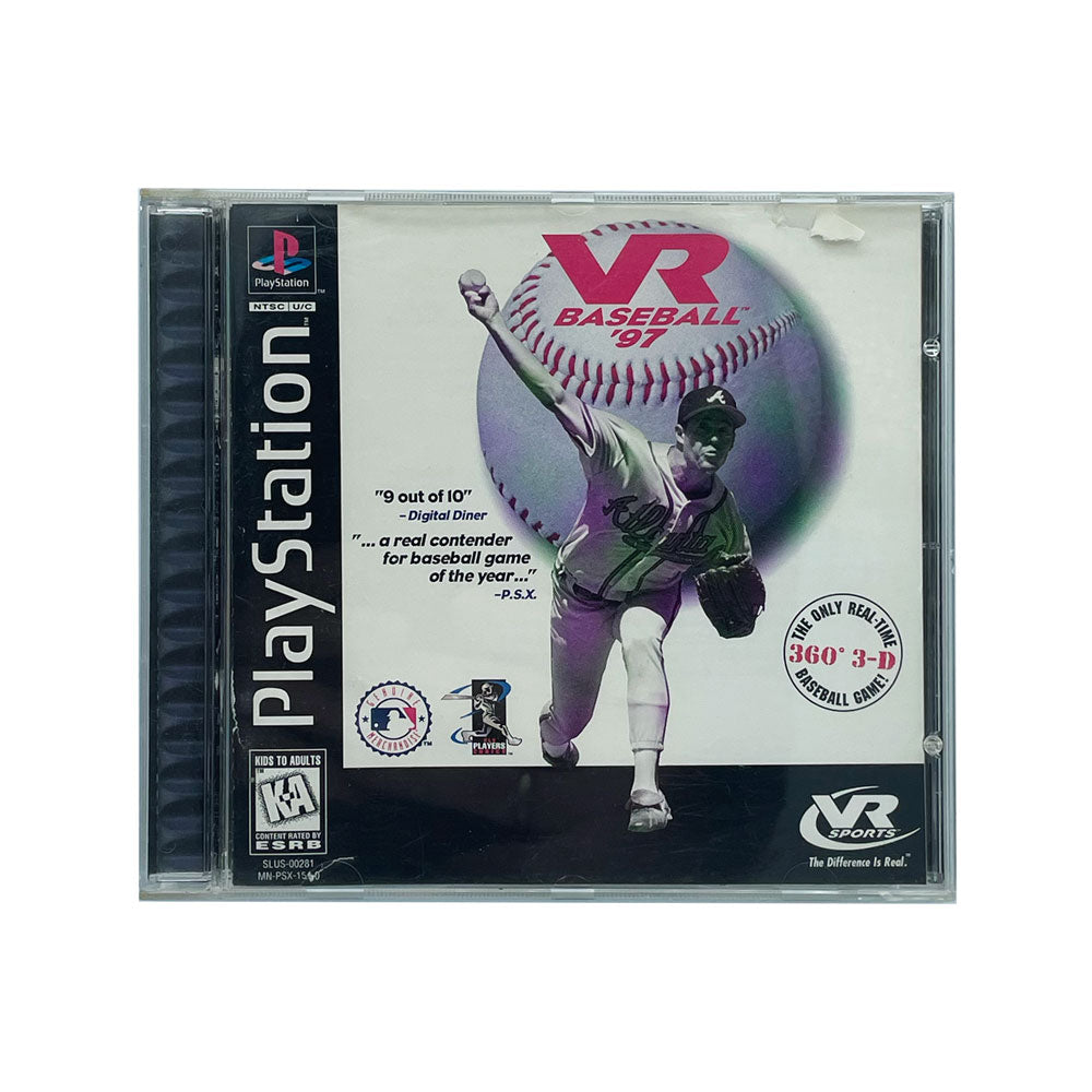 VR BASEBALL 97 | NO MANUAL | PS1