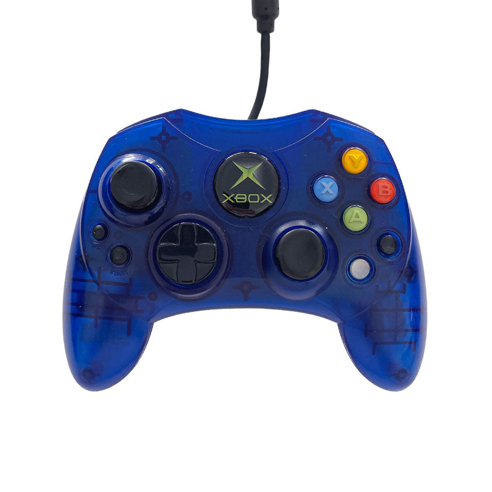 XBOX TYPE S WIRED CONTROLLER | TRANSPARENT BLUE