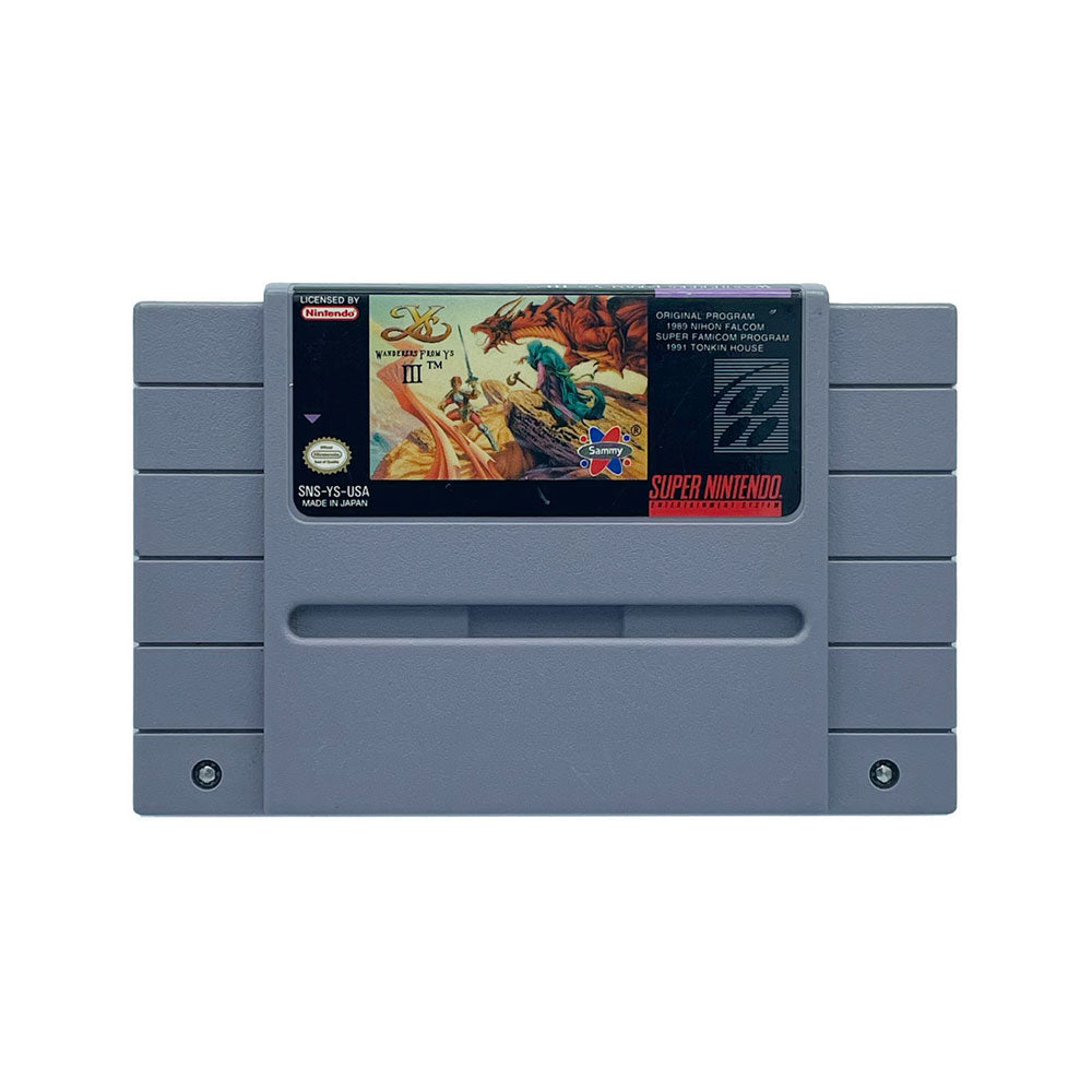 YS III WANDERERS FROM YS | SNES