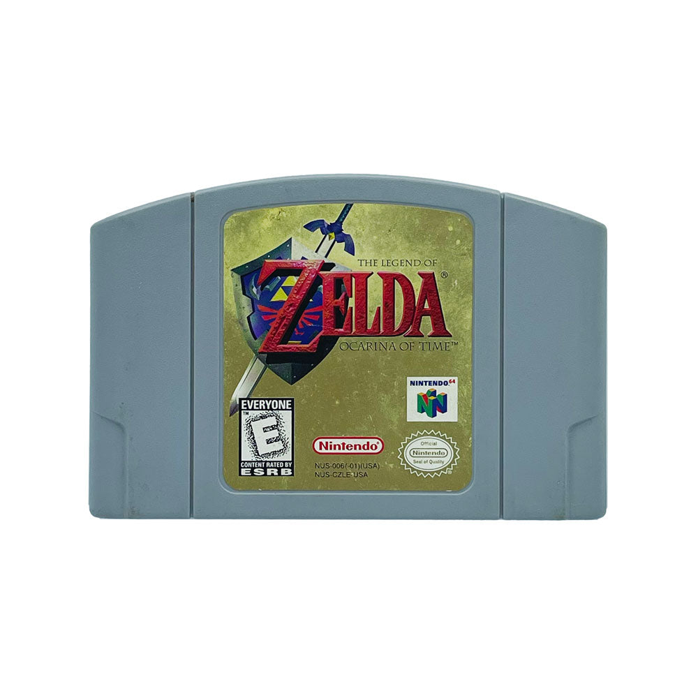 THE LEGEND OF ZELDA OCARINA OF TIME - 64