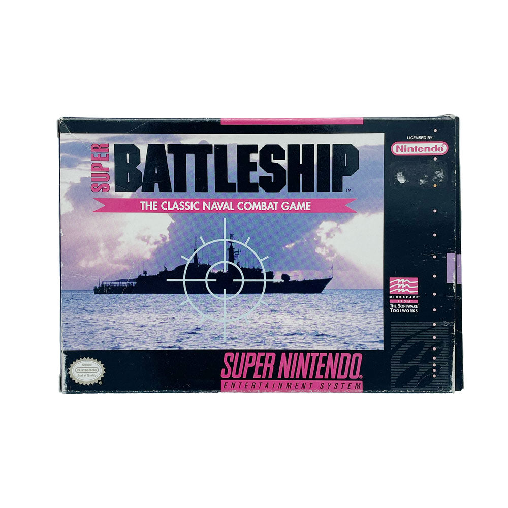 SUPER BATTLESHIP - BOXED - SNES