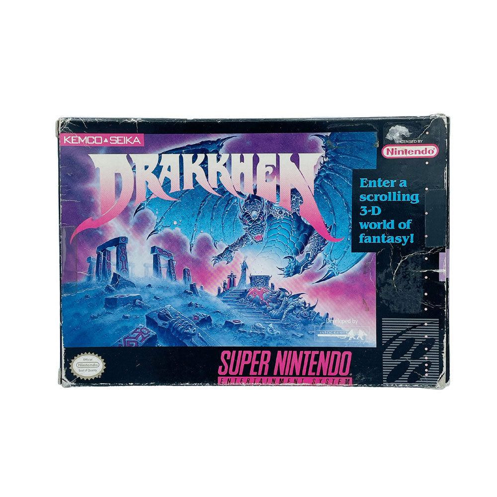 DRAKKHEN - BOXED - SNES