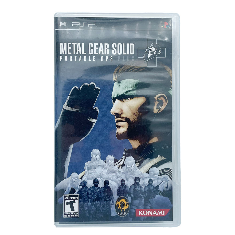 metal gear solid 1 ps store METAL GEAR SOLID PORTABLE OPS PLUS