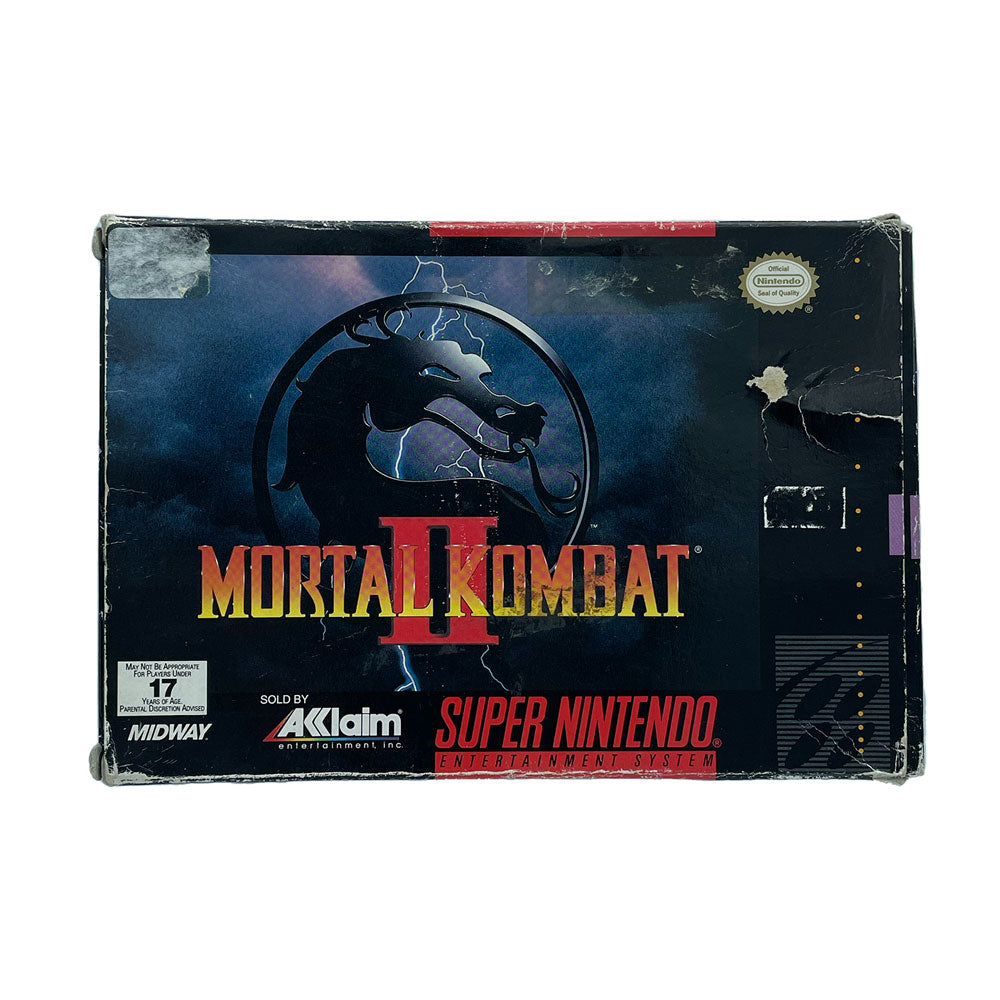 MORTAL KOMBAT II - BOXED - SNES